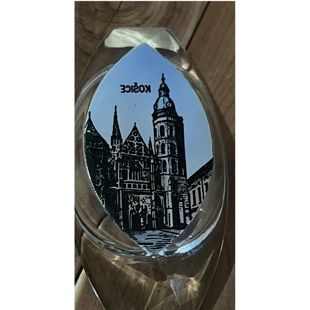 Czech Republic Paperweight Bohemia Crystal